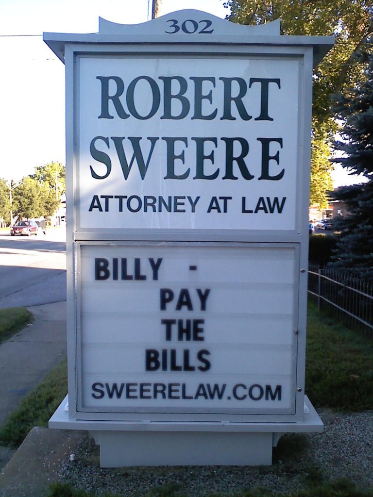 Billy - pay the bills